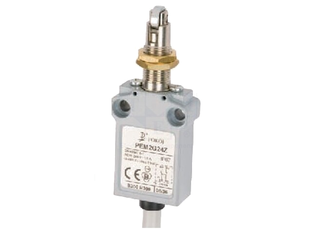Eindschakelaar; NO + NC; 5A; max.250VAC; max.250VDC; kabel 1 m Eindschakelaar; NO + NC; 5A; max.250VAC; max.250VDC; kabel 1 m